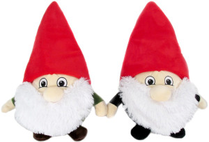 Krasnal Skrzat Elf 2 kolory - 27cm Zielony - pluszak, maskotka