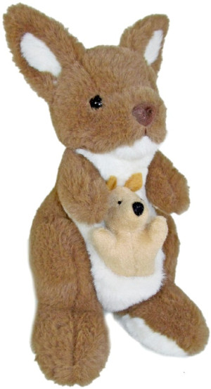 Kangurzyca z maleństwem Kangur - 22cm - pluszak, maskotka