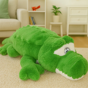 Krokodyl Włochacz Gigant - 120cm - pluszak, maskotka
