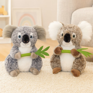 Miś Koala Gigant z liściem 2 kolory - 60cm Model 2 - pluszak, maskotka