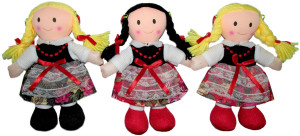 Lalka Góralka 3 kolory - 20cm Model 3 - pluszak, maskotka