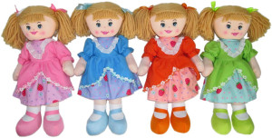 Lalka 4 kolory (Głos) - 30cm Dowolny / Mix - pluszak, maskotka