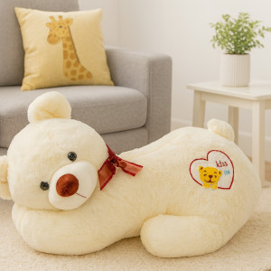 Miś Leżący Kiss Me - 70cm - pluszak, maskotka