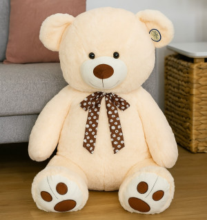 Miś Antek Kremowy - 75/135cm - pluszak, maskotka