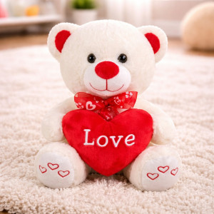Duży Miś z sercem Love - 20cm - pluszak, maskotka