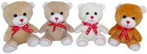 Miś I Love You 4 kolory - 21cm Dowolny / Mix - pluszak, maskotka