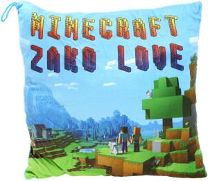 Poduszka Minecraft Zako Love - 33cm - pluszak, maskotka