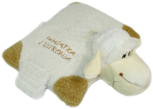 Poduszka Składana Owieczka Ustroń Owca - 34cm - pluszak, maskotka