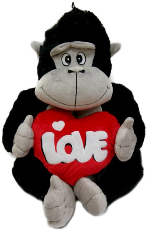 Małpka Orangutan Love - 19cm - pluszak, maskotka