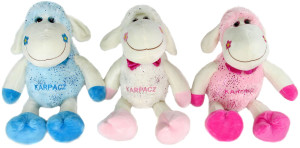 Owieczka 3 kolory Owca Karpacz - 20cm Niebieski - pluszak, maskotka