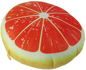 Poduszka Grapefruit Pomarańcza - 30cm - pluszak, maskotka