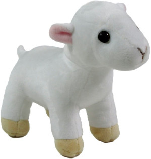 Owieczka Stojąca Owca - 16cm - pluszak, maskotka