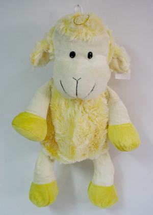 Plecak Owieczka P1120 Żółty - 50cm - pluszak, maskotka
