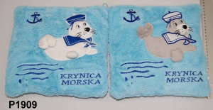Poduszka Foka Krynica Morska 2 kolory - 25cm - pluszak, maskotka