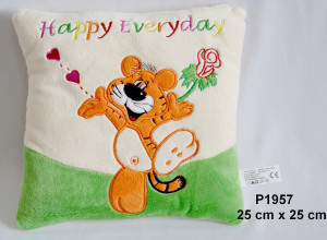 Poduszka Tygrysek Happy Everyday - 25cm - pluszak, maskotka
