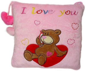 Poduszka Miś Love - 25cm - pluszak, maskotka