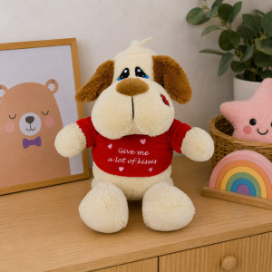 Piesek Love Kiss (Głos) - 45cm - pluszak, maskotka