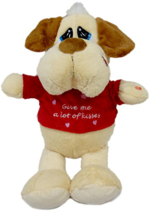 Piesek Love Kiss (Głos) - 60cm - pluszak, maskotka