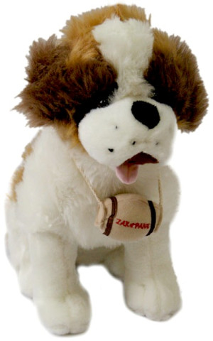Piesek Bernardyn Siedzący Zakopane - 40cm - pluszak, maskotka