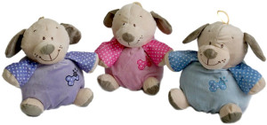 Piesek Baby 3 kolory - 25cm Dowolny / Mix - pluszak, maskotka