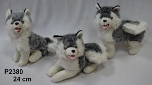 Piesek Husky 3 wzory - 24cm - pluszak, maskotka
