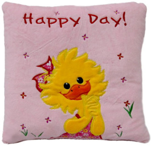 Poduszka Kaczka Happy Day - 35cm - pluszak, maskotka