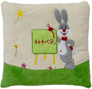 Poduszka Love Zajączek - 35cm - pluszak, maskotka