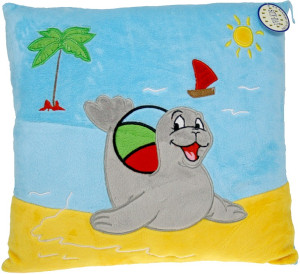 Poduszka Foka z piłką - 35cm - pluszak, maskotka
