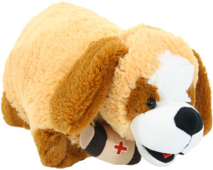 Poduszka Składana Pies Bernardyn - 41cm - pluszak, maskotka