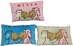 Poduszka Owieczka Wisła 3 kolory - 35cm Dowolny / Mix - pluszak, maskotka