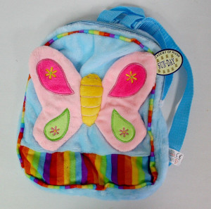 Plecak Motyl Niebieski - 27cm - pluszak, maskotka