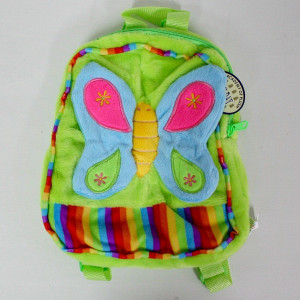Plecak Motyl Zielony - 27cm - pluszak, maskotka