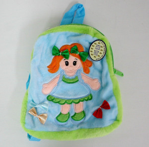 Plecak Lalka Niebieska - 26cm - pluszak, maskotka