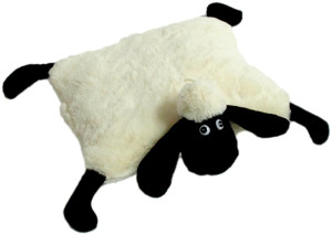 Poduszka Składana Owca Owieczka Czarno-Biała - 38cm - pluszak, maskotka