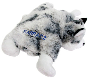 Poduszka Składana Piesek Husky Karpacz - 27cm - pluszak, maskotka