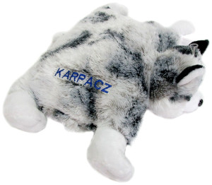 Poduszka Składana Piesek Husky Karpacz - 34cm - pluszak, maskotka