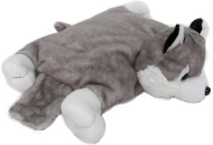 Poduszka Składana Piesek Husky - 30cm - pluszak, maskotka