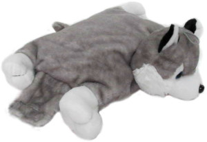Poduszka Składana Piesek Husky - 44cm - pluszak, maskotka