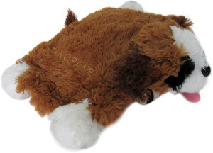 Poduszka Składana Piesek Bernardyn Zakopane - 34cm - pluszak, maskotka