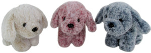 Piesek 3 kolory (Głos) - 20cm Dowolny / Mix - pluszak, maskotka