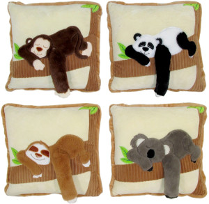 Poduszka Małpka Miś Panda Koala Leniwiec - 36cm - pluszak, maskotka