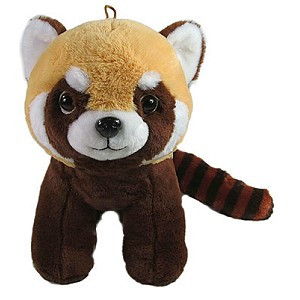 Miś Panda Czerwona - 35cm - pluszak, maskotka