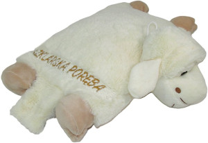 Poduszka Składana Owieczka Szklarska Poręba - 27cm - pluszak, maskotka