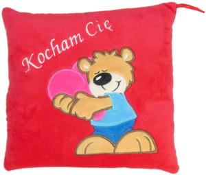 Poduszka Kocham Cię Miś - 25cm - pluszak, maskotka
