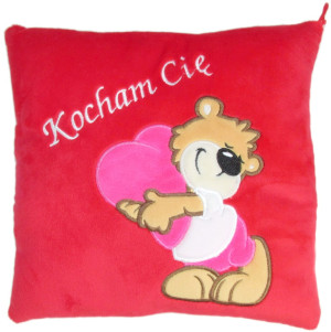 Poduszka Kocham Cię Miś - 25cm - pluszak, maskotka