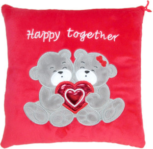 Poduszka Misie Happy Together Miś Ślub - 25cm - pluszak, maskotka