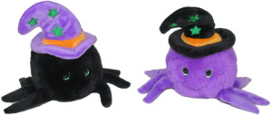 Pająk 2 kolory Halloween - 15cm Fioletowy - pluszak, maskotka