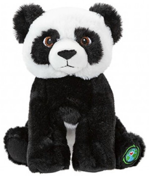 Miś Panda z recyklingu - 20cm - pluszak, maskotka