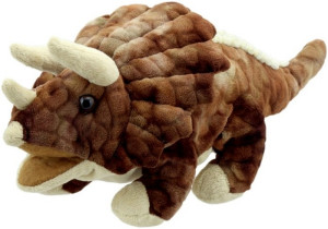 Pacynka Dinozaur Triceratops - 35cm - pluszak, maskotka