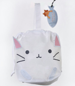 Worek torebka prezentowa Kotek - 23cm - pluszak, maskotka